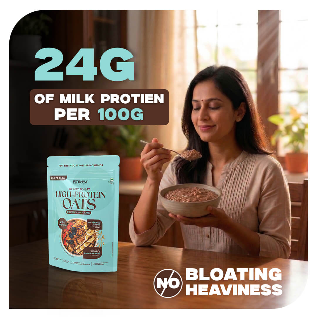High-Protein Double Chocolate Oats Value Pack – 750g