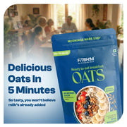 Bhim Banana Ready-to-Eat Oats - 400g Pouch