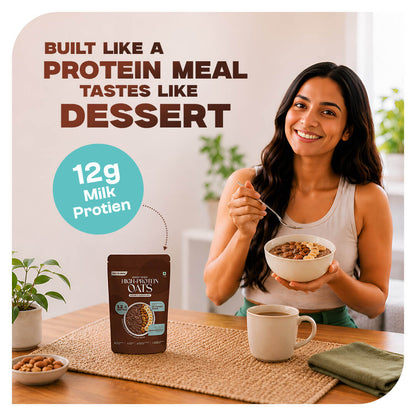 High-Protein Double Chocolate Oats Single-Serve – 50g
