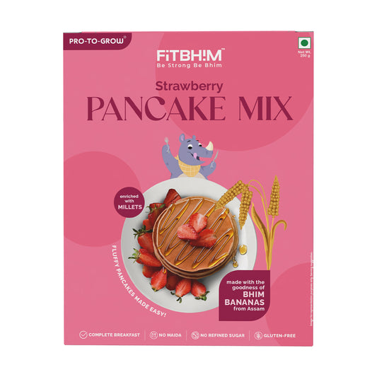 Strawberry Healthy Pancake Mix – 250g