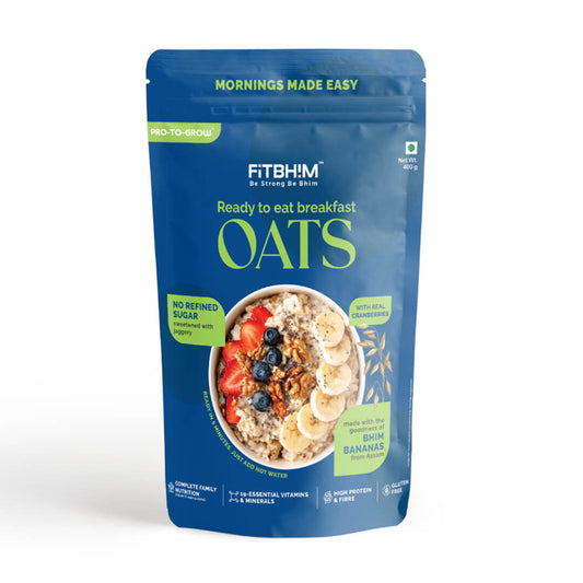 Bhim Banana Ready-to-Eat Oats - 400g Pouch