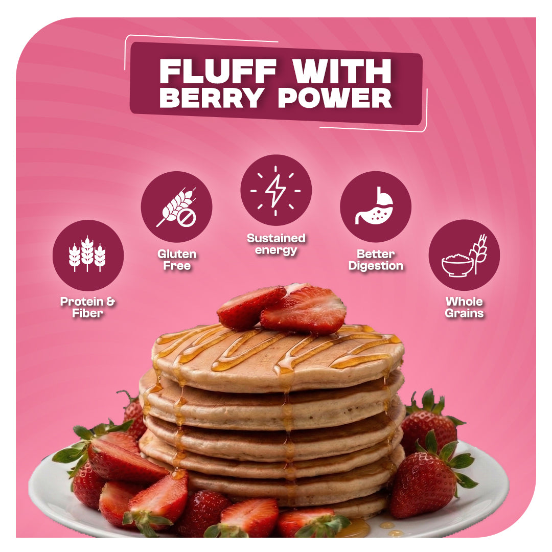 Strawberry Healthy Pancake Mix – 250g