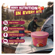 Instant Strawberry Oats Cups | Pro-To-Grow (Pack of 5 × 60g)