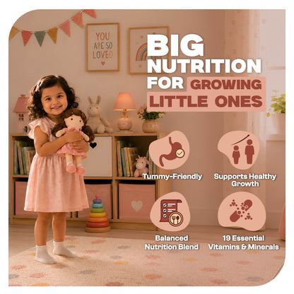 Procan-D Sprouted Ragi, Moong Dal & Banana Growing Kids Nutrition Cereal - 300g Box