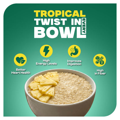 Pineapple Ready-to-Eat Oats – 300g Jar
