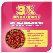 Instant Strawberry Oats Cups | Pro-To-Grow (Pack of 5 × 60g)
