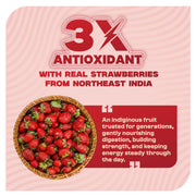 Ready-to-Eat Strawberry High Protein Oats - 50g Single Serve ( Pack of 5 )