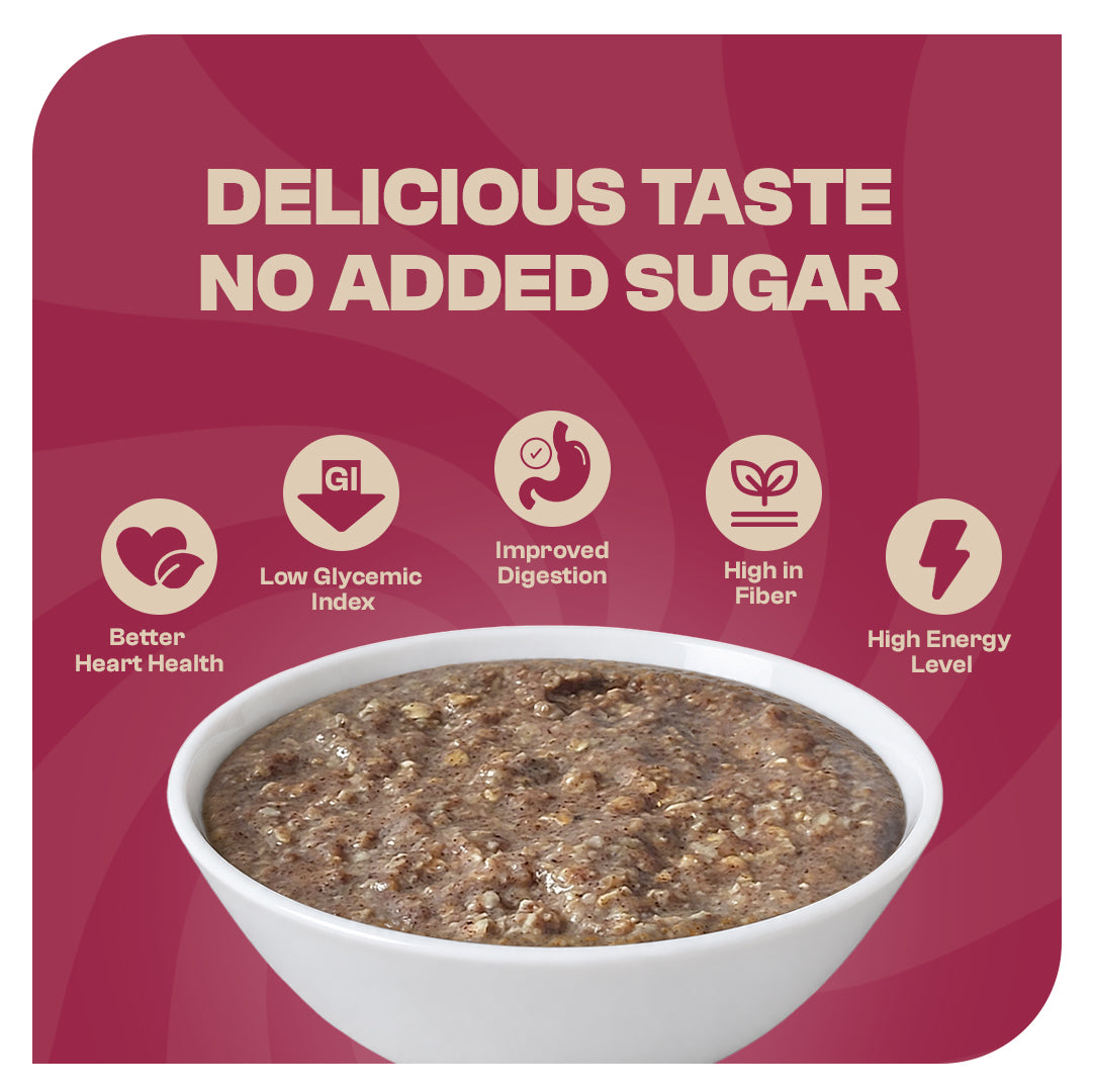 Diabetic-Friendly Oats with Monk Fruit & Millets – 300g