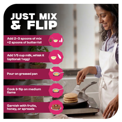 Strawberry Healthy Pancake Mix – 250g