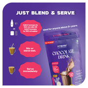 Chocolate Health Drink for Kids with Bhim Banana, Brahmi & Ashwagandha – 400g Pouch