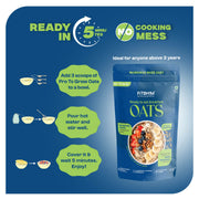 Bhim Banana Ready-to-Eat Oats - 400g Pouch