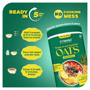Pineapple Ready-to-Eat Oats – 300g Jar
