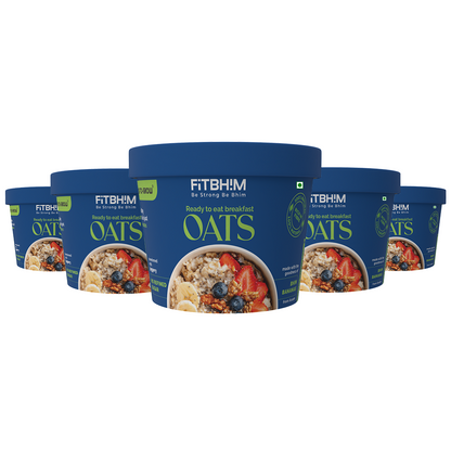Bhim Banana Instant Oats Cups – Pack of 5