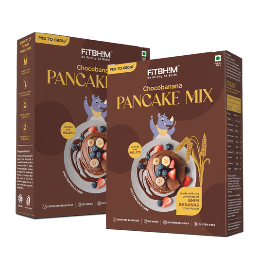 Choco Banana Healthy Pancake Mix Pack of 2 – 250g Each