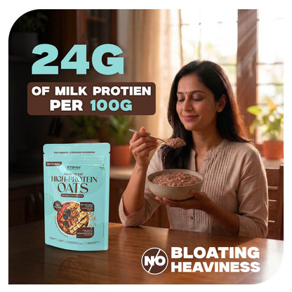 High-Protein Double Chocolate Oats Value Pack – 750g