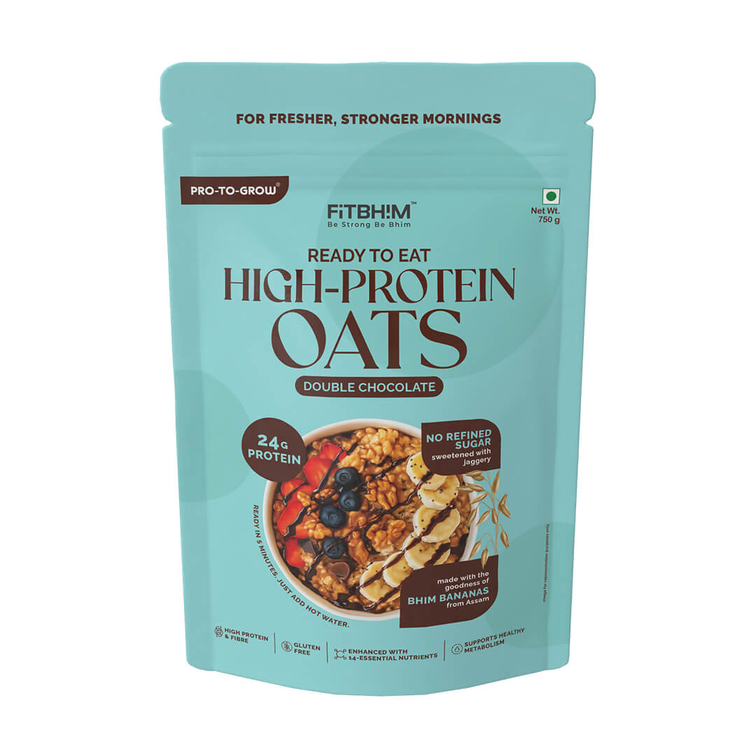 High-Protein Double Chocolate Oats Value Pack – 750g