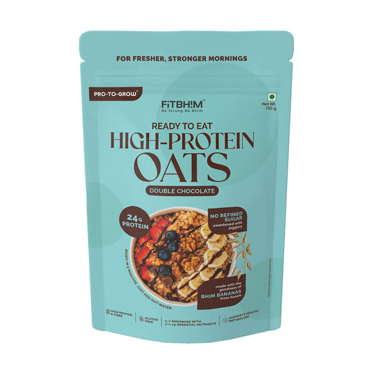 High-Protein Double Chocolate Oats Value Pack – 750g