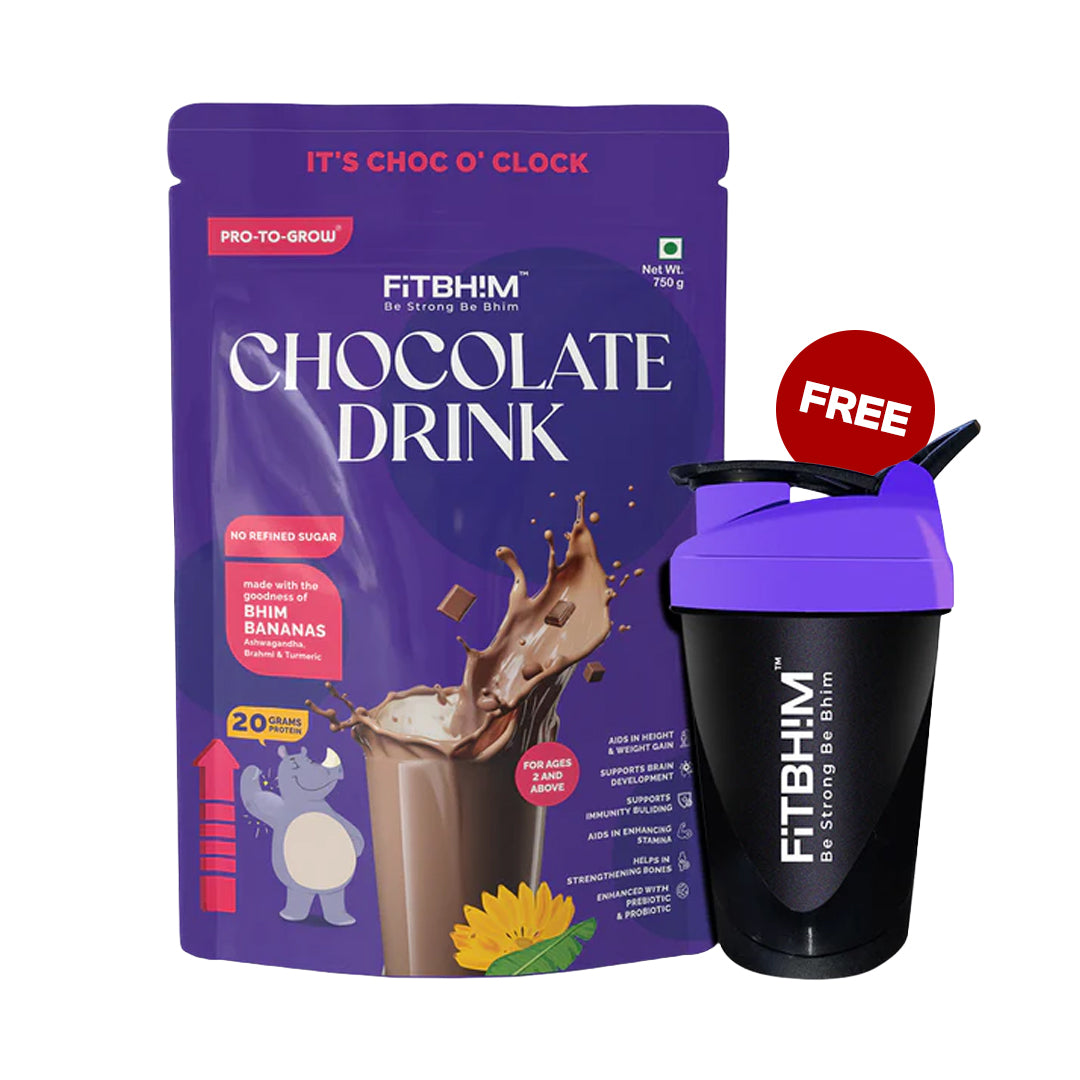 Chocolate Health Drink Value Pack – 750g with Complimentary Sipper