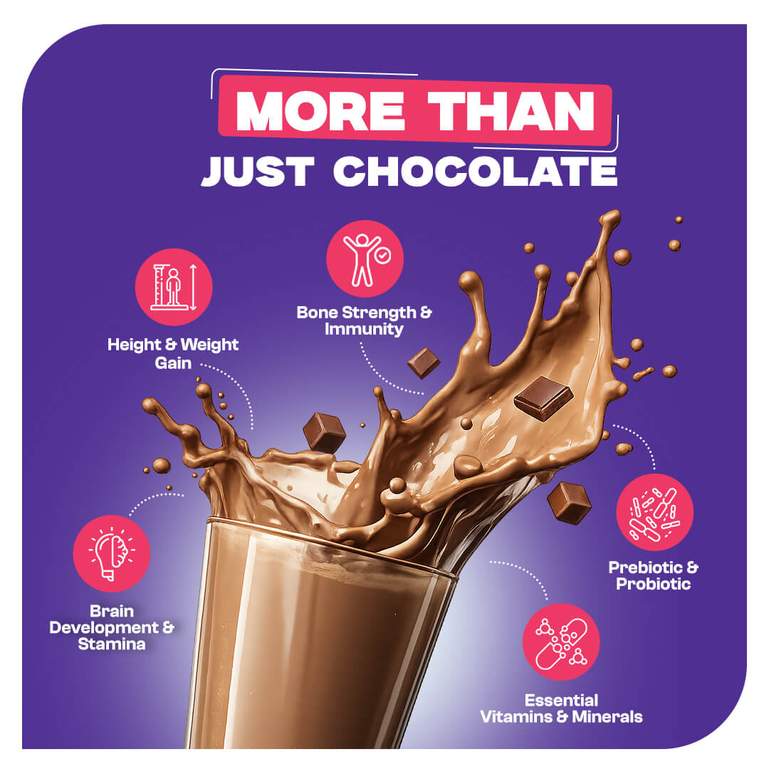 Chocolate Health Drink for Kids Pack of 2 – 200g Jars