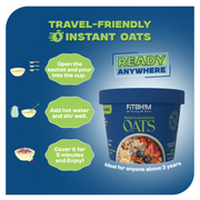 Bhim Banana Instant Oats Cups – Pack of 5