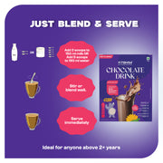 Chocolate Health Drink for Kids with Bhim Banana, Brahmi & Ashwagandha – 300g Box