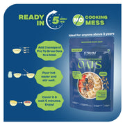 Bhim Banana Ready-to-Eat Oats Value Pack – 1kg with Complimentary Bowl