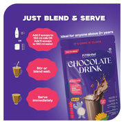 Chocolate Health Drink for Kids Pack of 3 – 200g Jars with Complimentary Sipper
