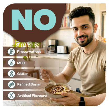 High-Protein Double Chocolate Oats Value Pack – 750g