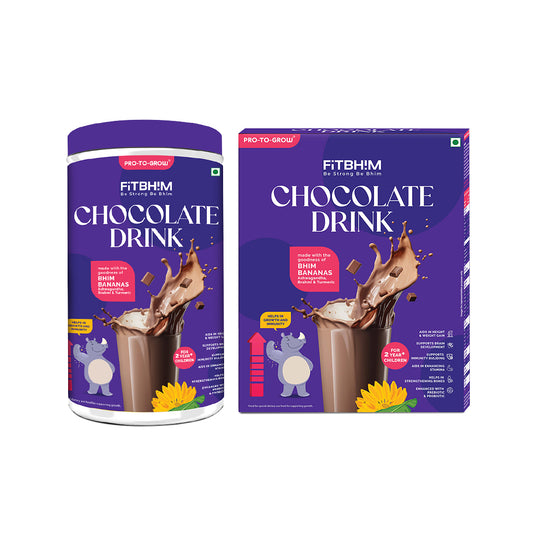 Chocolate Health Drink Combo – 200g Jar + 300g Box