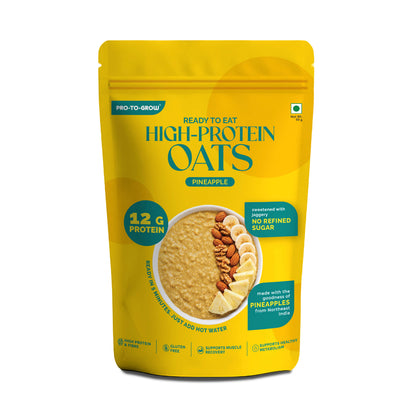 High-Protein Pineapple Oats Single-Serve – 50g