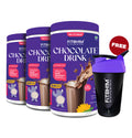 Chocolate Health Drink for Kids Pack of 3 – 200g Jars with Complimentary Sipper