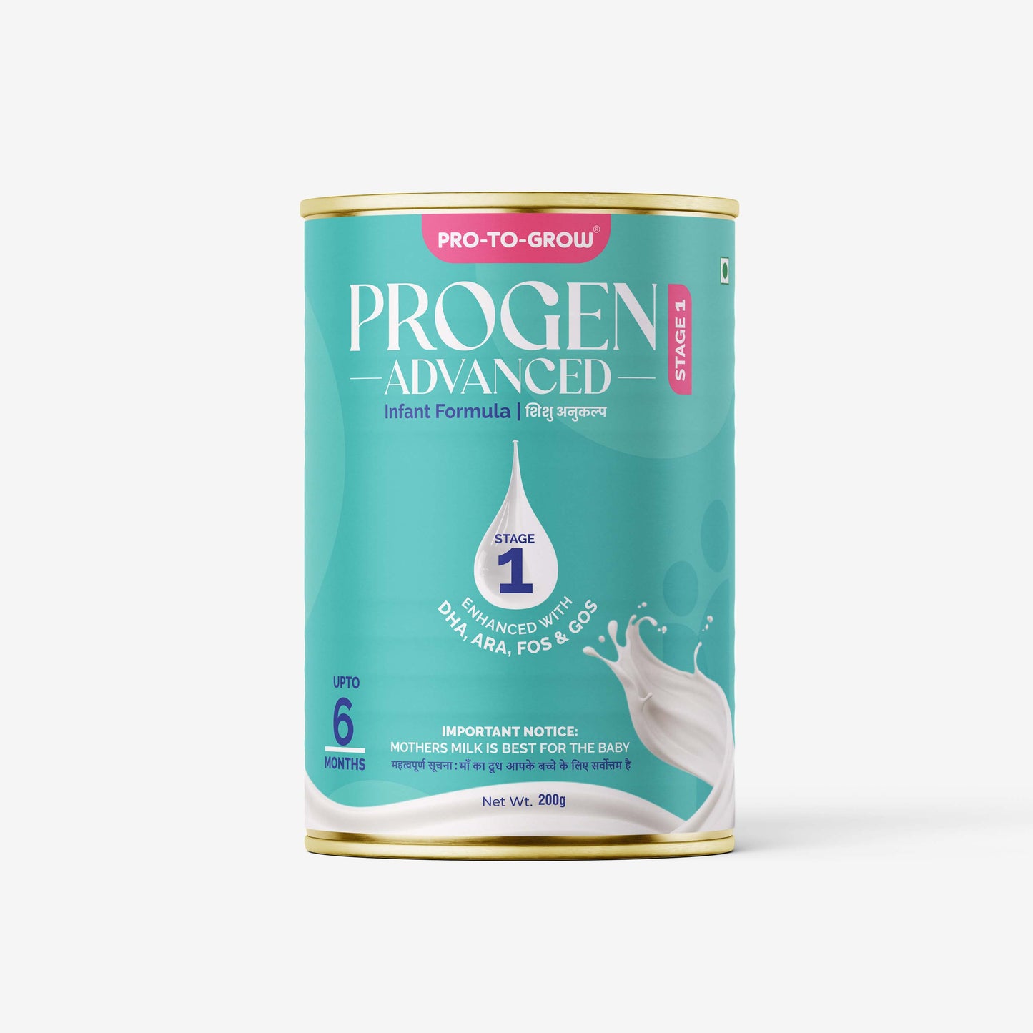 Progen Stage 1 Infant Formula with DHA, ARA & Prebiotics – 200g