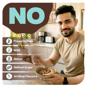 High-Protein Double Chocolate Oats Value Pack – 750g