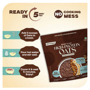 High-Protein Double Chocolate Oats Value Pack – 750g
